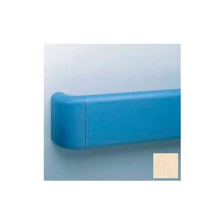 Pawling Aluminum-Reinforced Return For Br-530 Handrail, Ivory BR-535-0-2